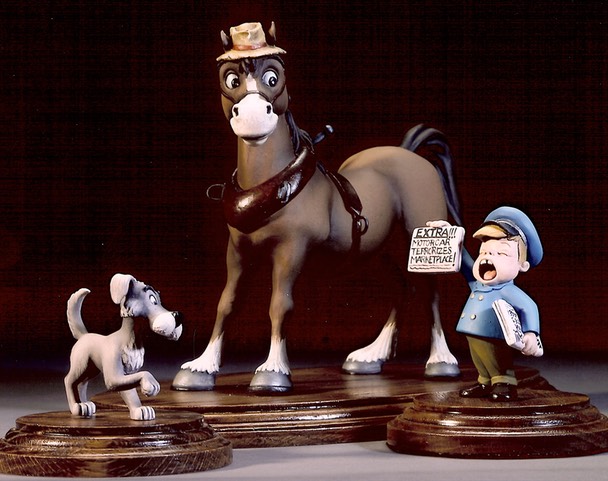 Dog, Horse, Newsboy, Manhattan Midway Mania (never built), Tokyo Disney Sea