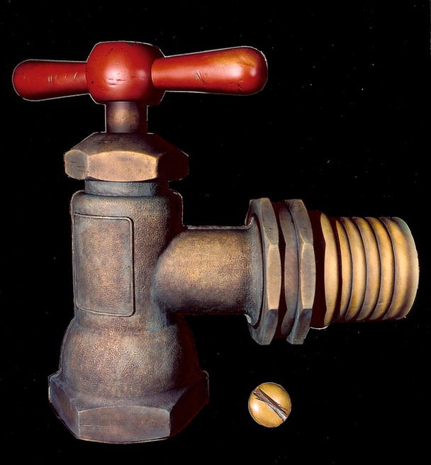Faucet Water Feature (12' tall), It's A Bug's Land, Disney's California Adventure